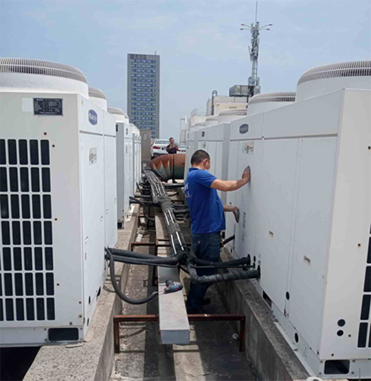 点军中央空调制热和不制冷系统维修方法